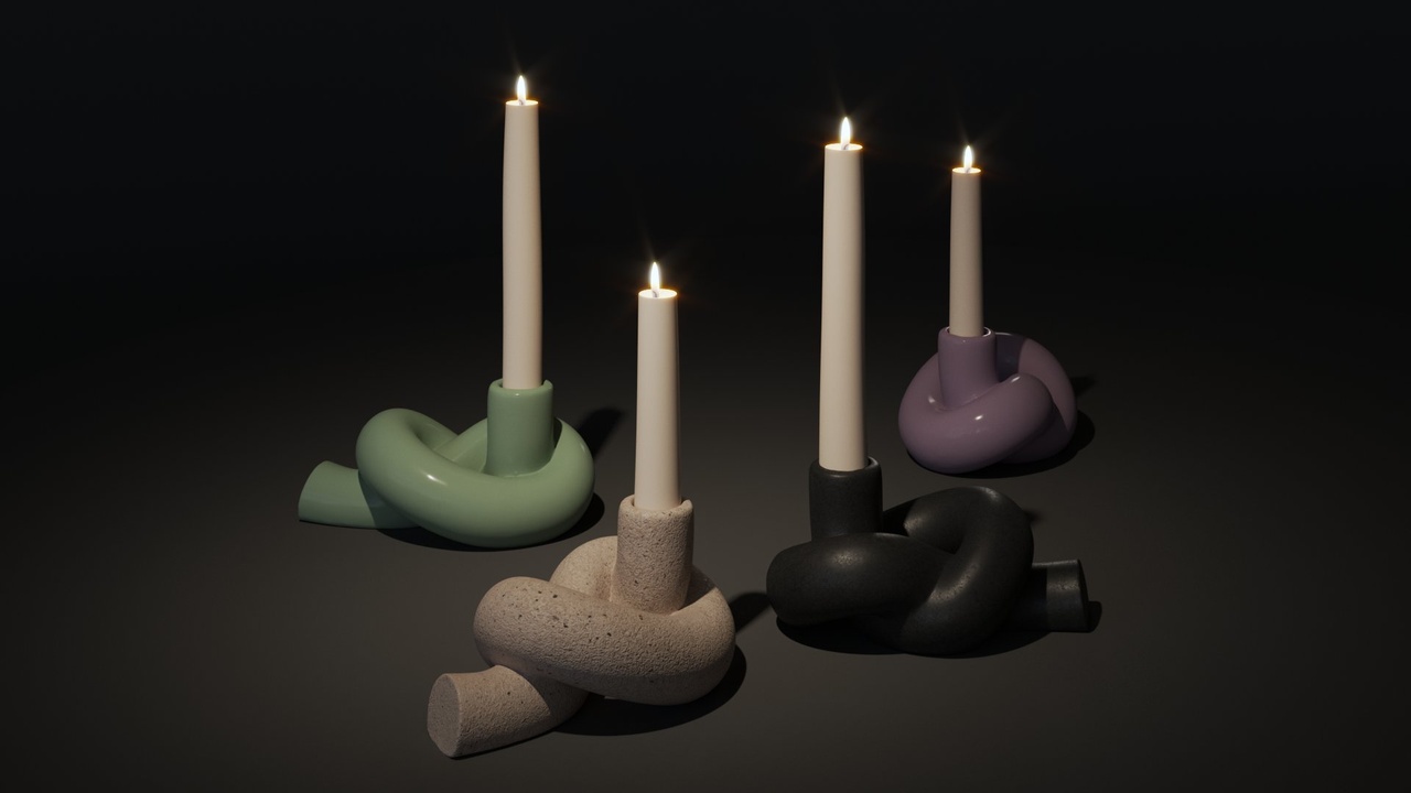Media 1 for listing candleholder nodo