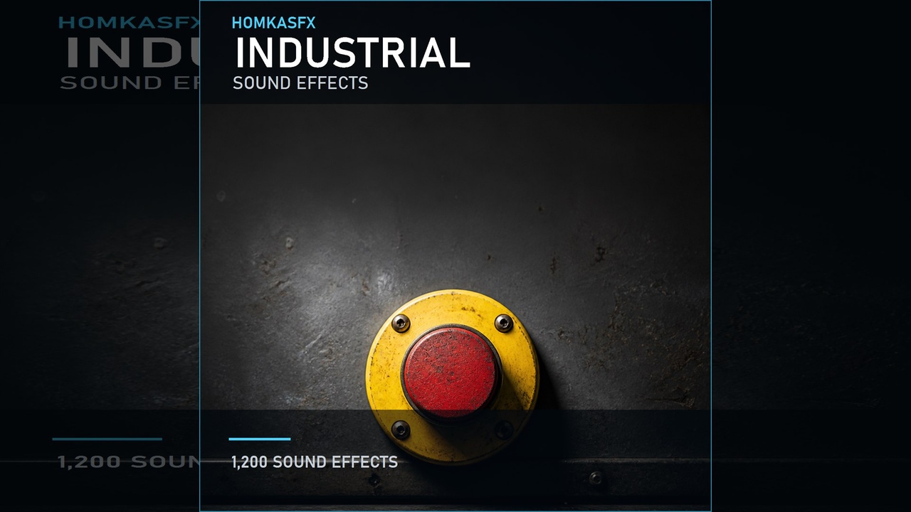 Media 1 for listing Infrastructure & Industrial Sound Effects | 1200 SFX