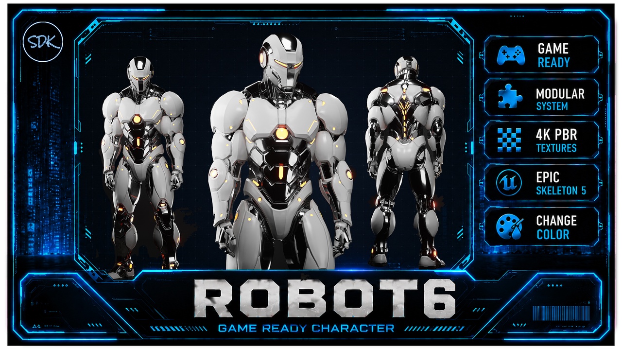 Media 1 for listing Robot 6