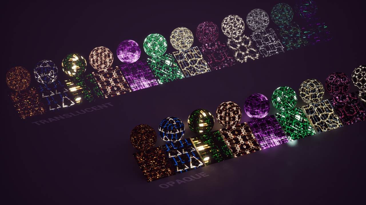 Media 1 for listing Abstract Emissive Patterns