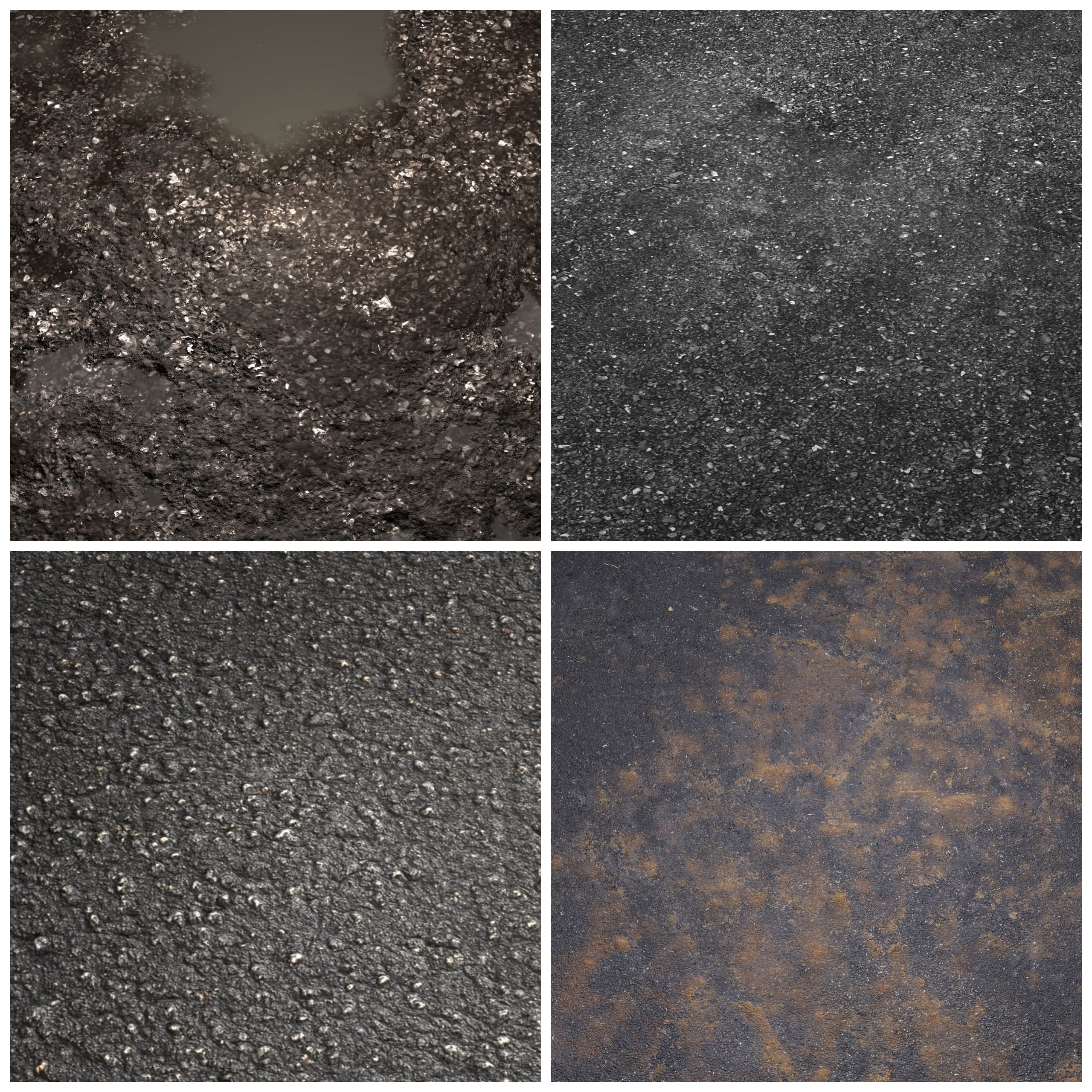 Media 1 for listing Asphalt 8K PBR Texture Set