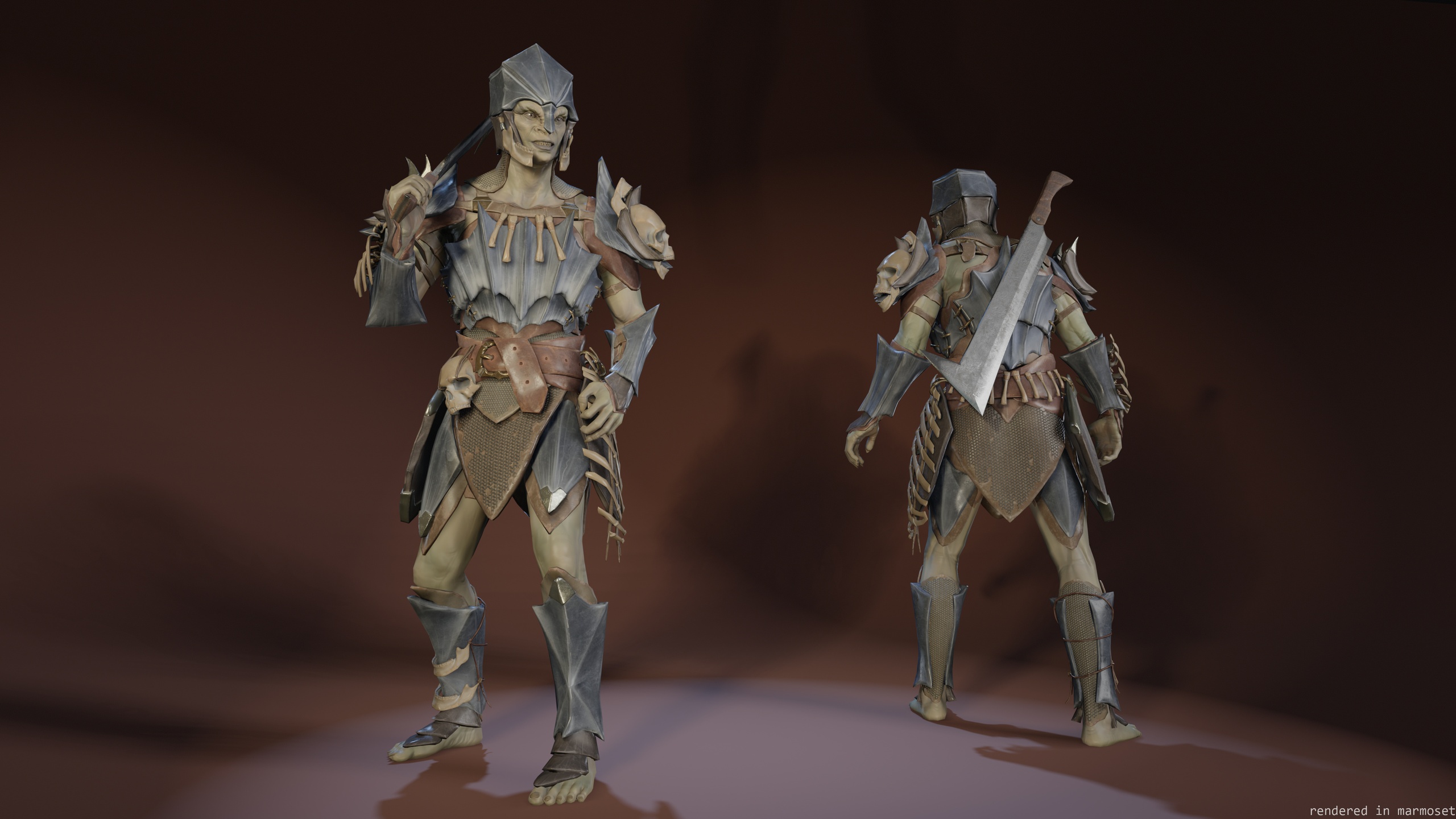 الوسائط 1 للقائمة Orc