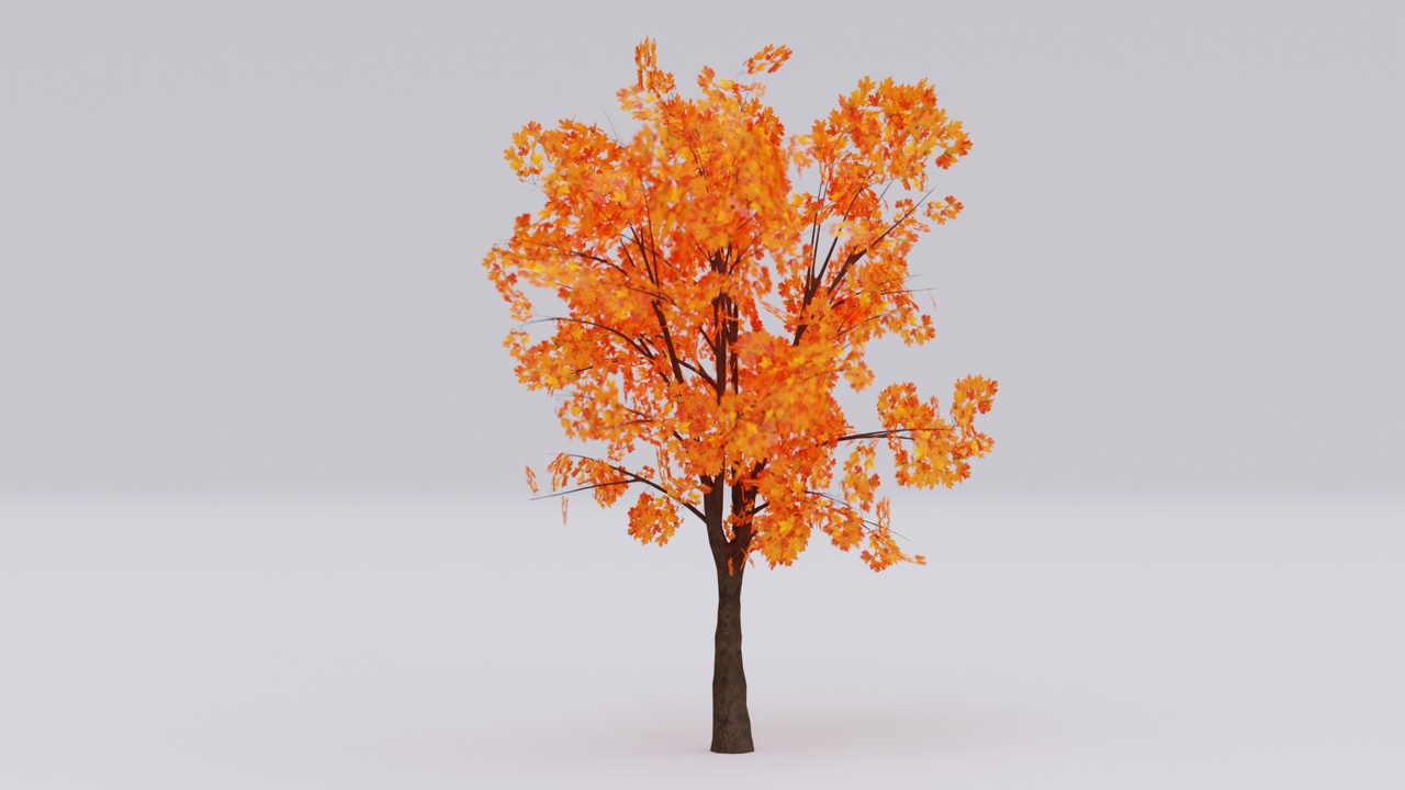 Media 1 for listing Autumn Tree 3D Model