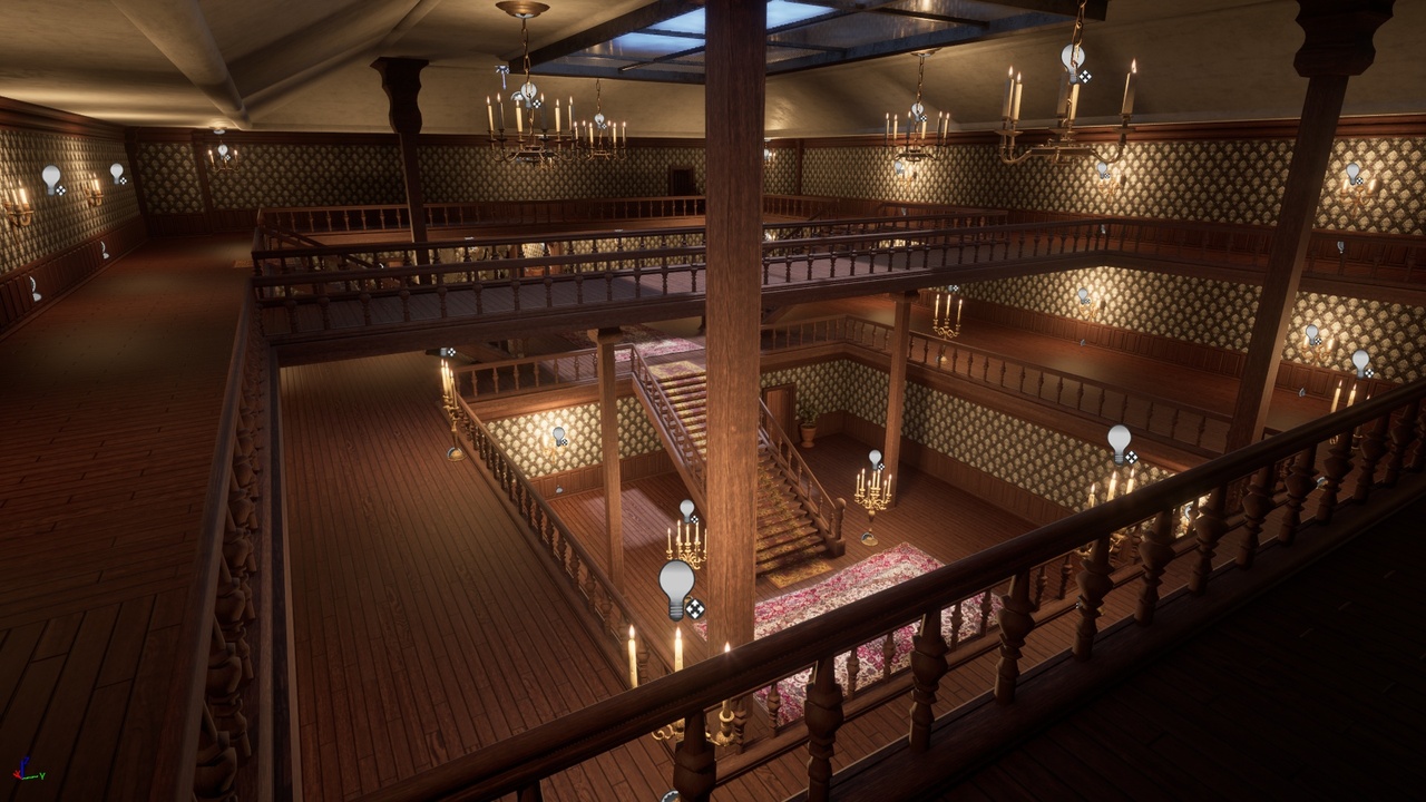 Media 1 for listing Horror Mansion Interior - Modular Asset Pack
