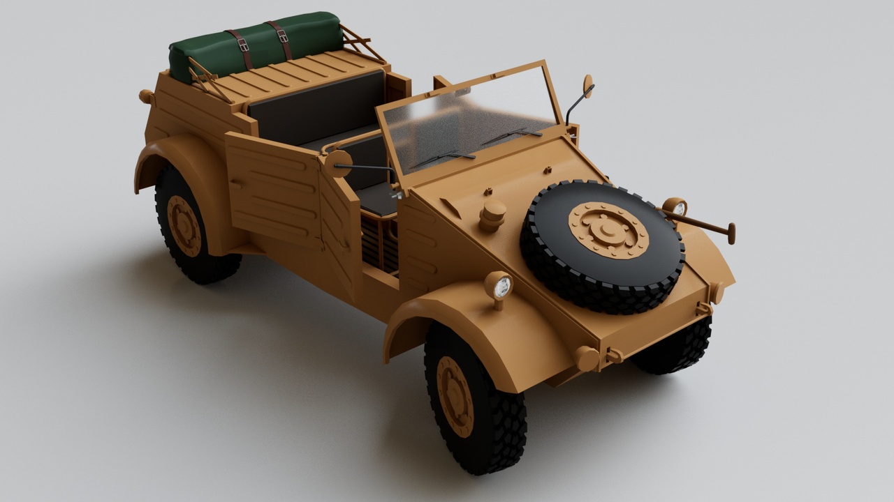 Media 1 for listing Volkswagen Type 82 Military Vehicle