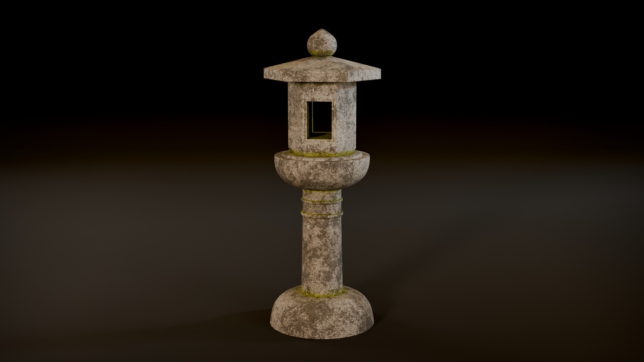 Japanese Stone Lantern   제품 등록을 위한 미디어 1개