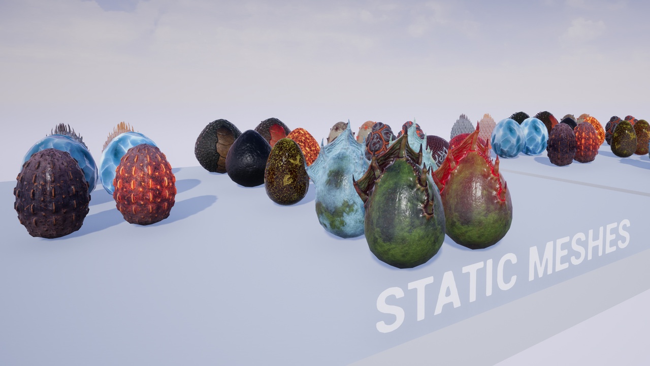 Media 1 for listing Dragon Eggs Collection vol.2
