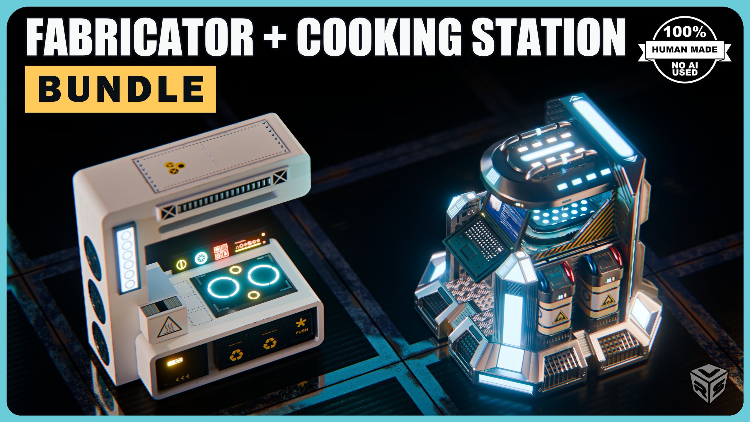 Media 1 for listing Sci-Fi Fabricator and Cooking Station Bundle