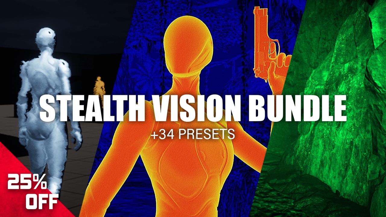 商品 Stealth Vision Bundle (34 Presets) 的媒体 1