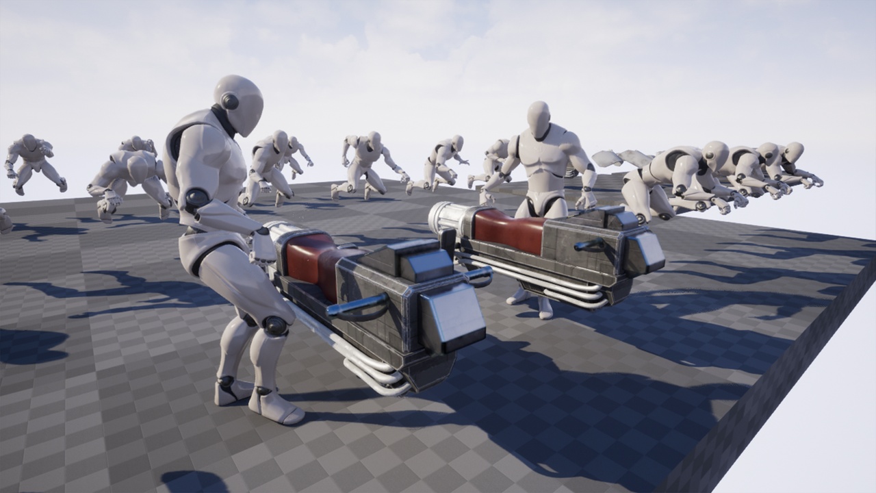 Media 1 for listing Sci-Fi Jump Bike 2 (Animations and Models)
