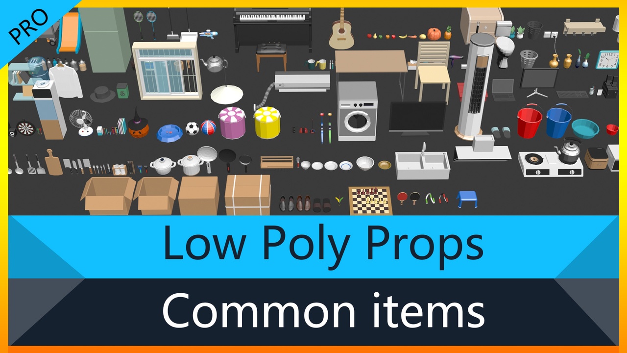 Media 1 for listing Low Poly Props