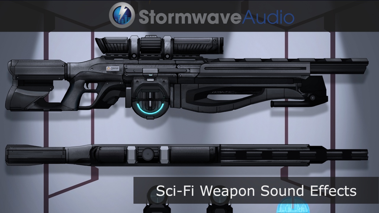 Media 1 for listing Sci-Fi Weapon Sound Effects Collection