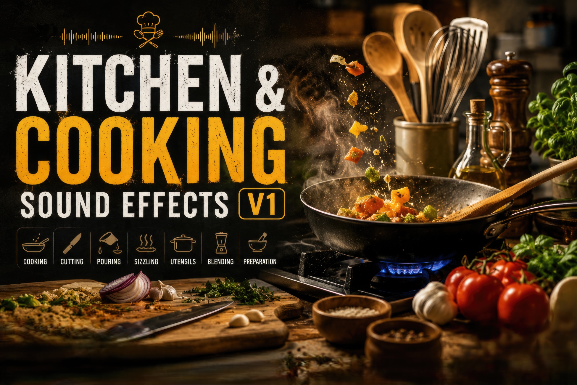 KITCHEN AND COOKING SFX V1 | Fab