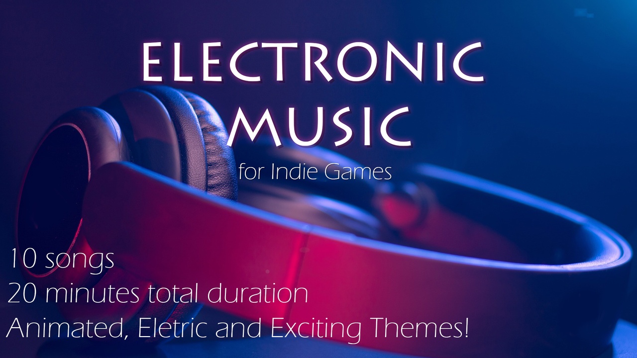Media 1 for listing Electronic Music Pack for Indie Games