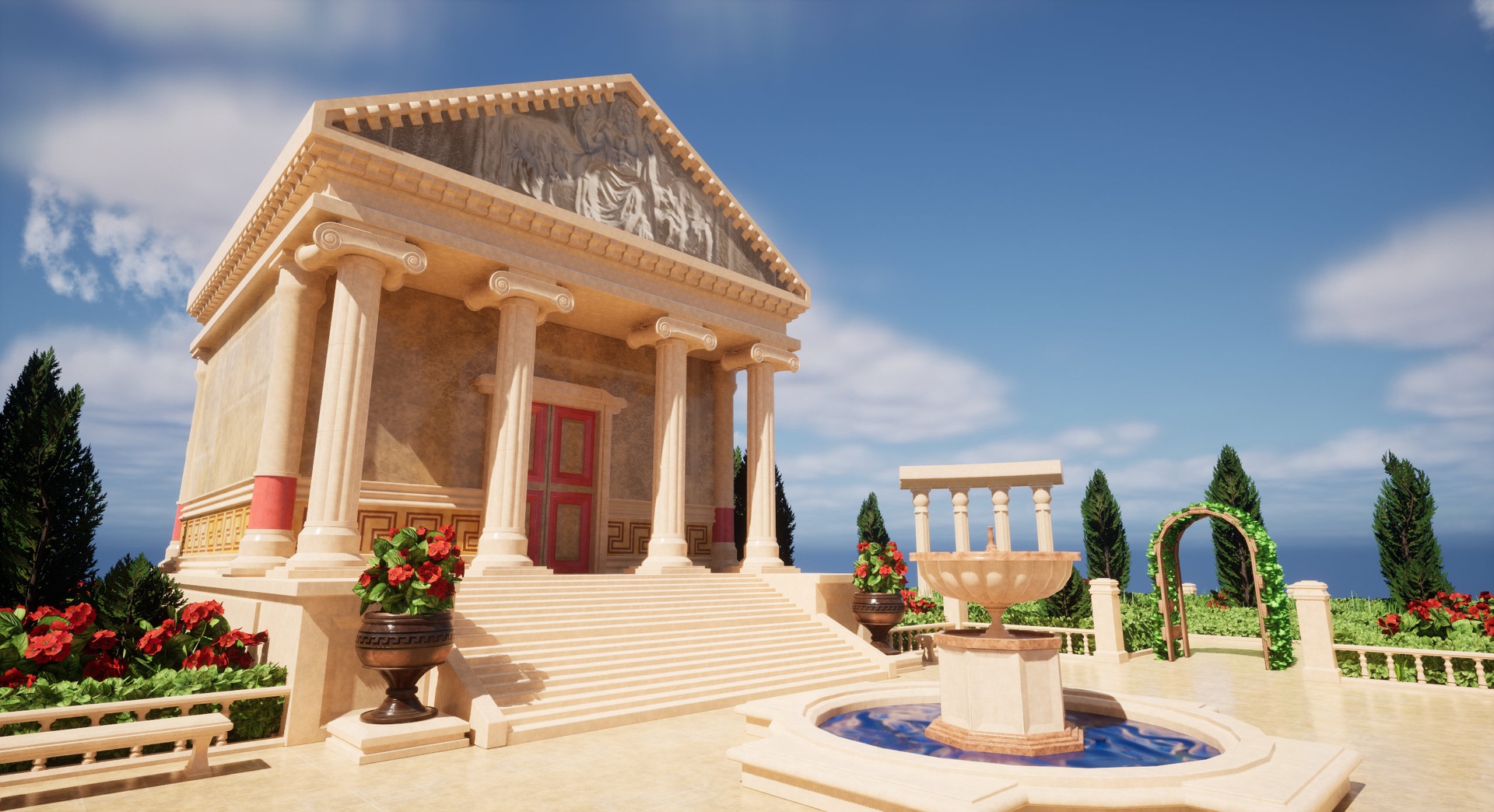 Media 1 for listing Modular Greek Temple Environment