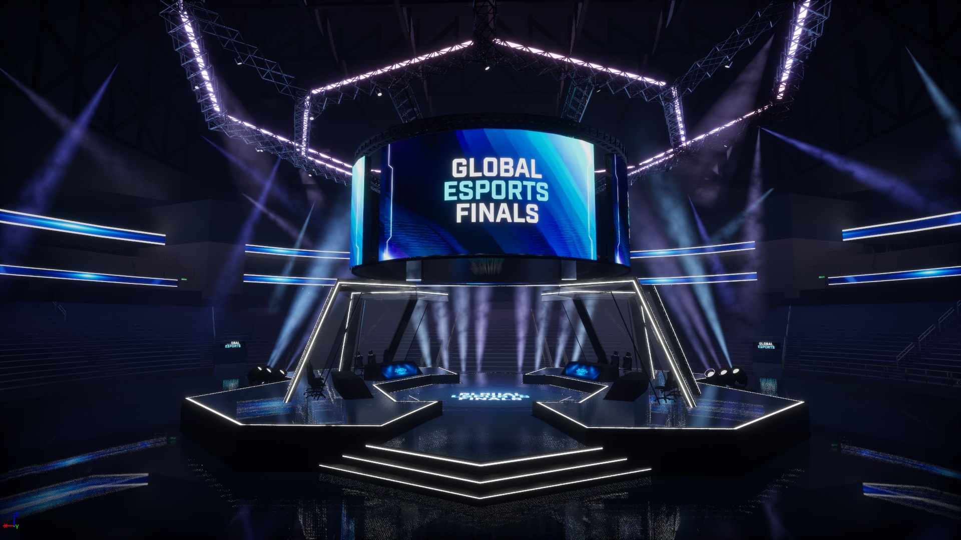 Media 1 for listing Cyber Gaming Stage Environment