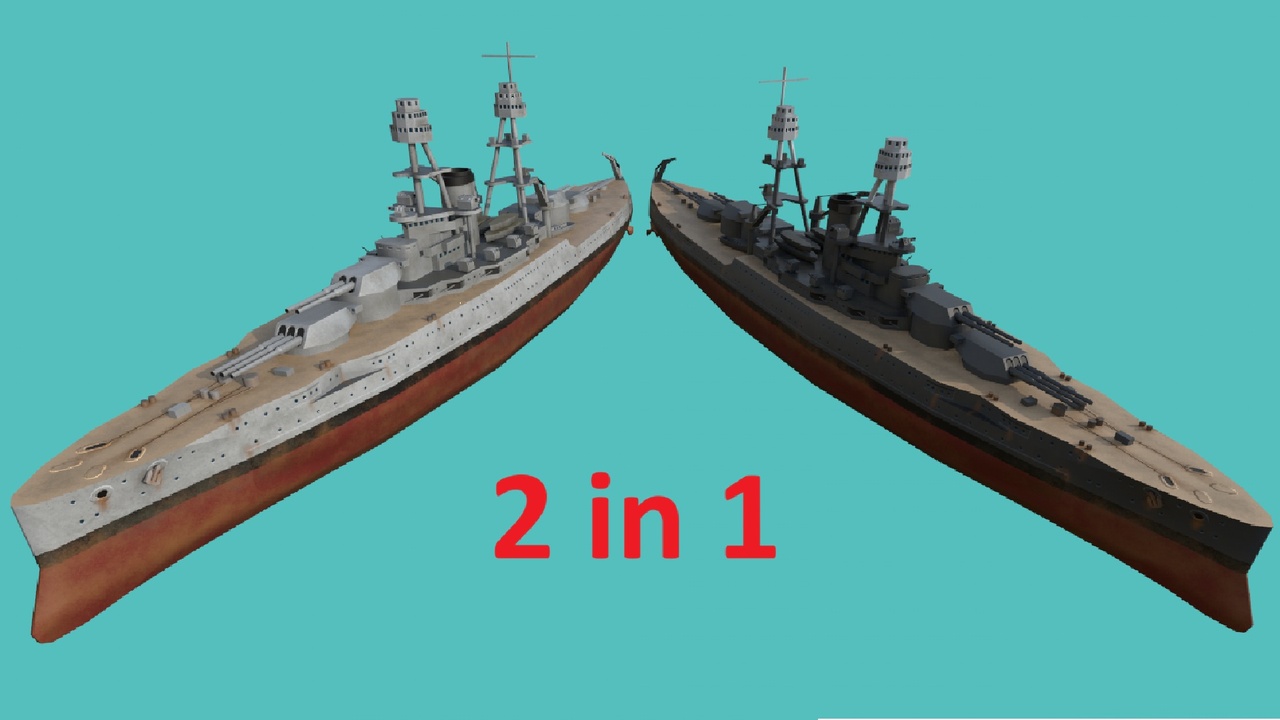 Media 1 for listing Nevada-class Battleship (After 1927–1930 refit)