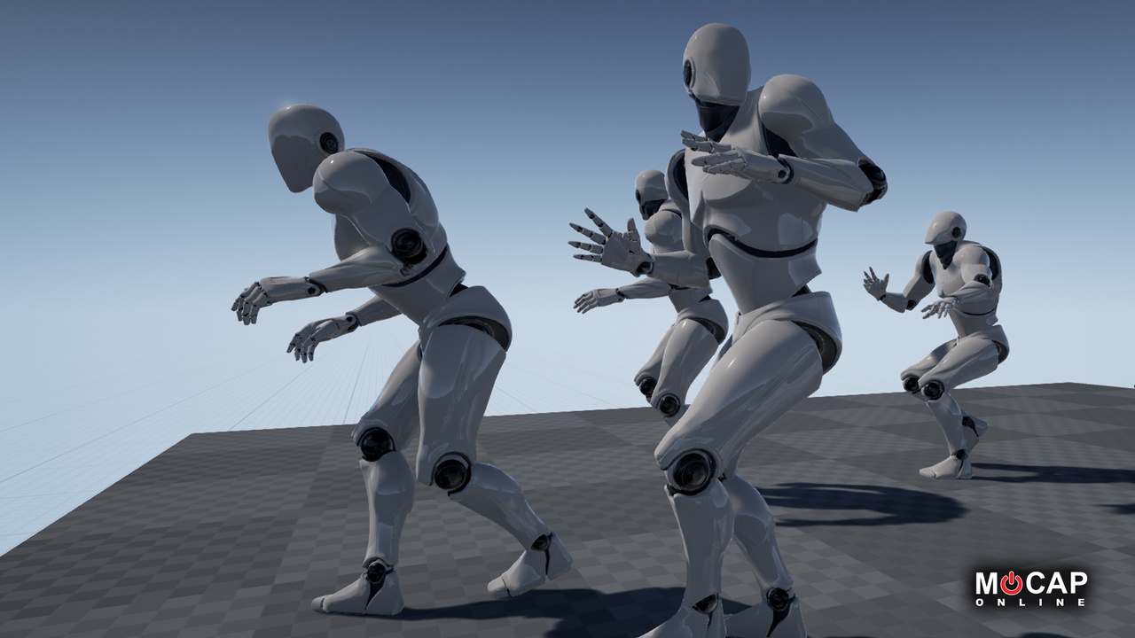 Media 1 for listing Scared - MoCap Animation Pack