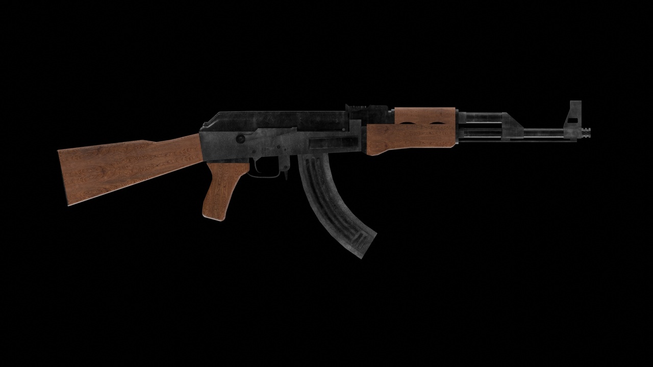 Media 1 for listing AK-47 ASSAULT RIFLE WEAPON