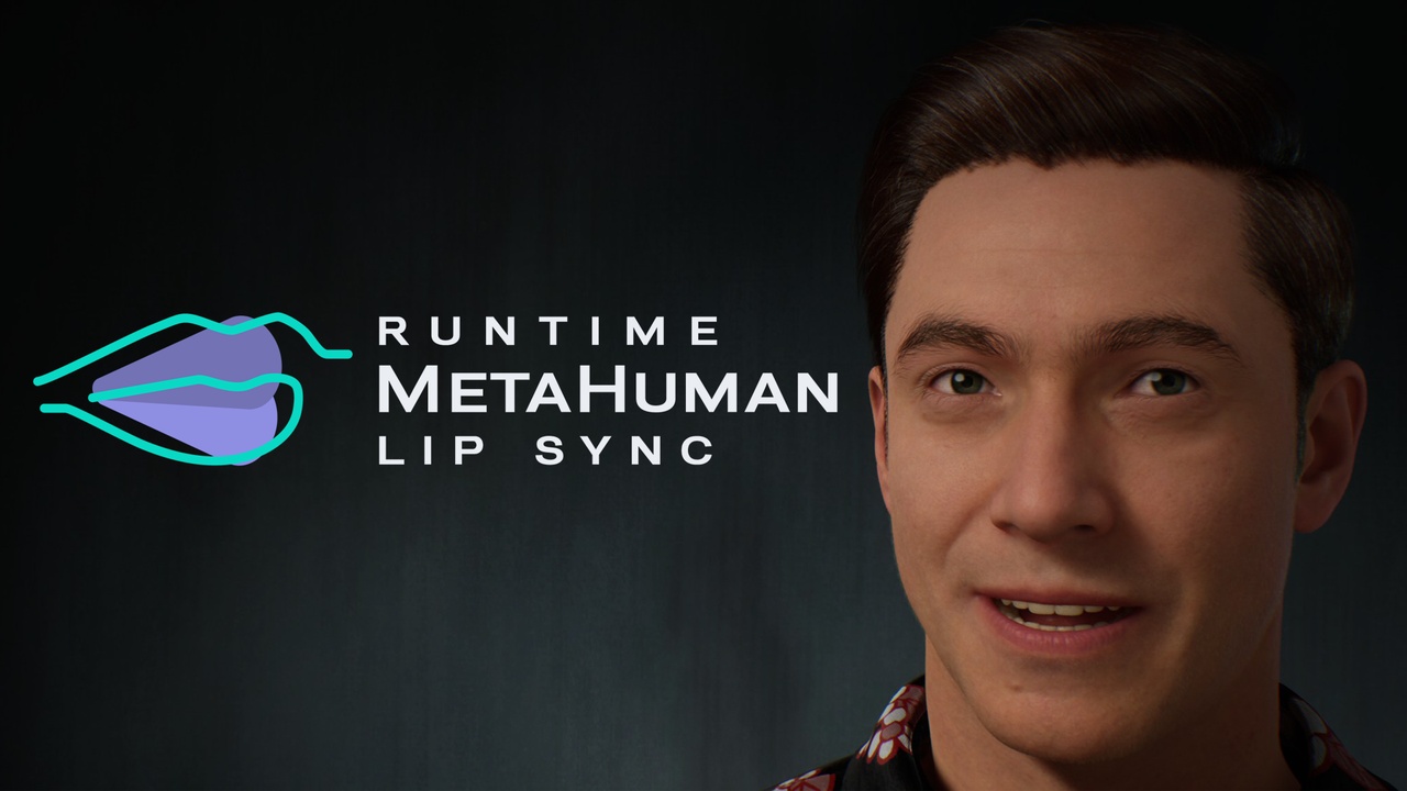 Media 1 for listing Runtime MetaHuman Lip Sync (AI for NPCs) (+ CC4, Genesis, ARKit, and more)