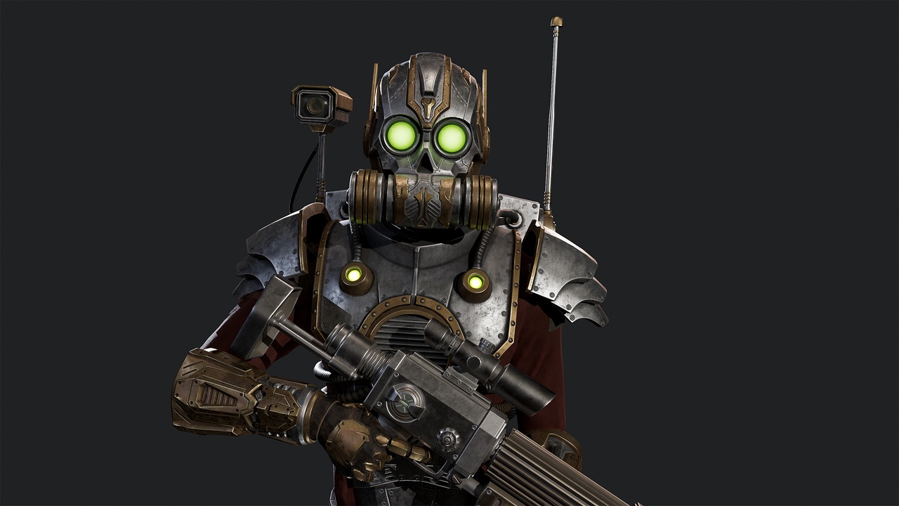 Media 1 for listing SciFi Cyborg Soldier