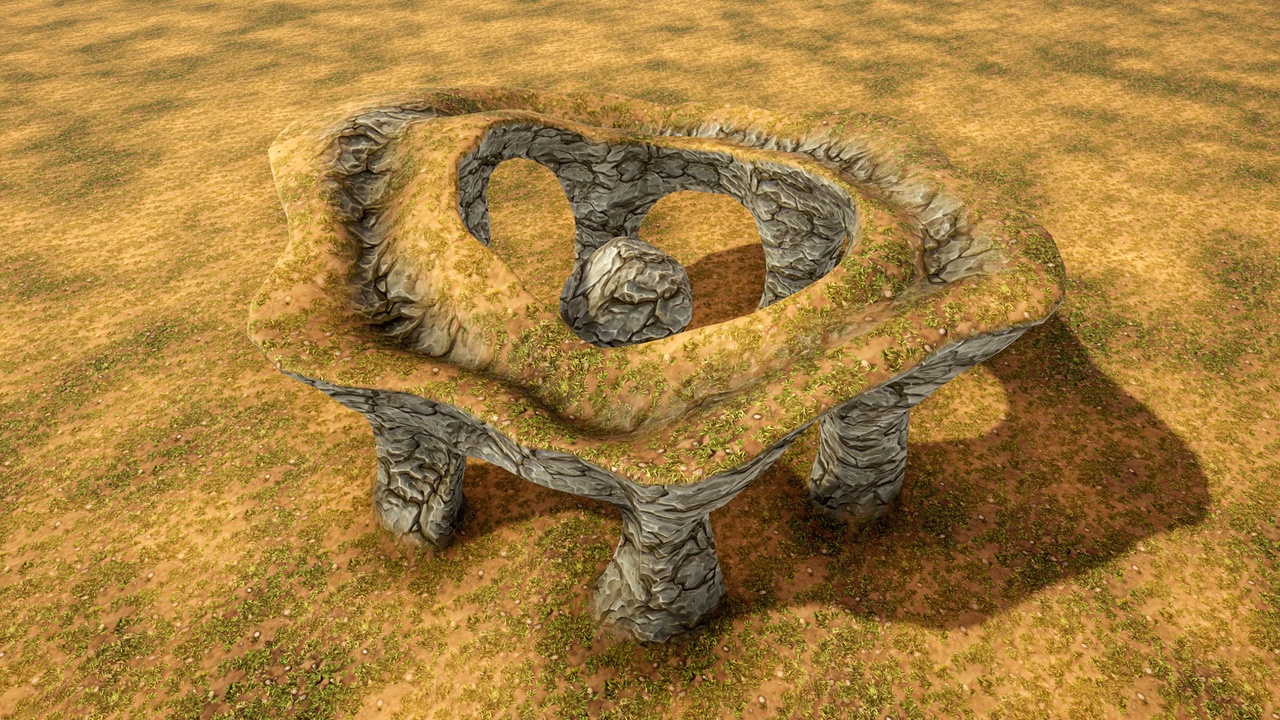 Media 1 for listing Stylized Ground Object