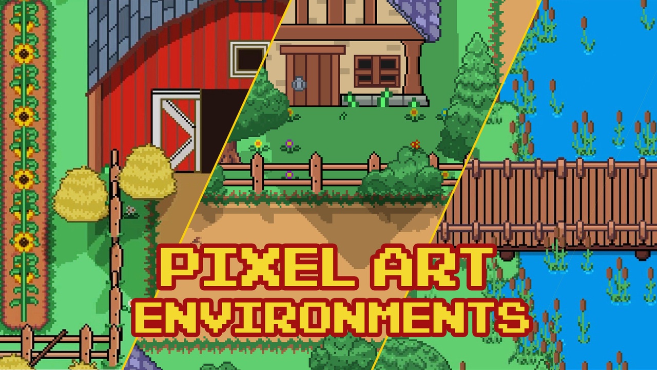 Media 1 for listing Pixel Art Environments VOL.02