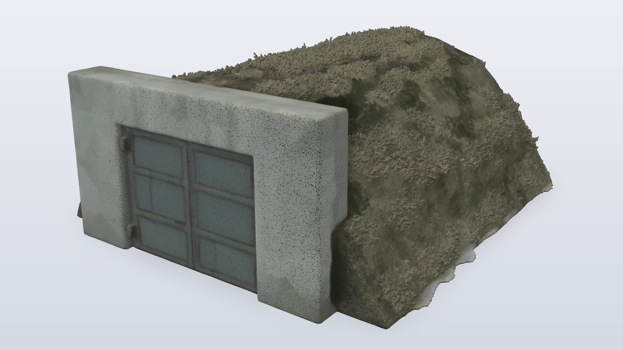 Media 1 for listing Ammunition Storage Bunker Realistic