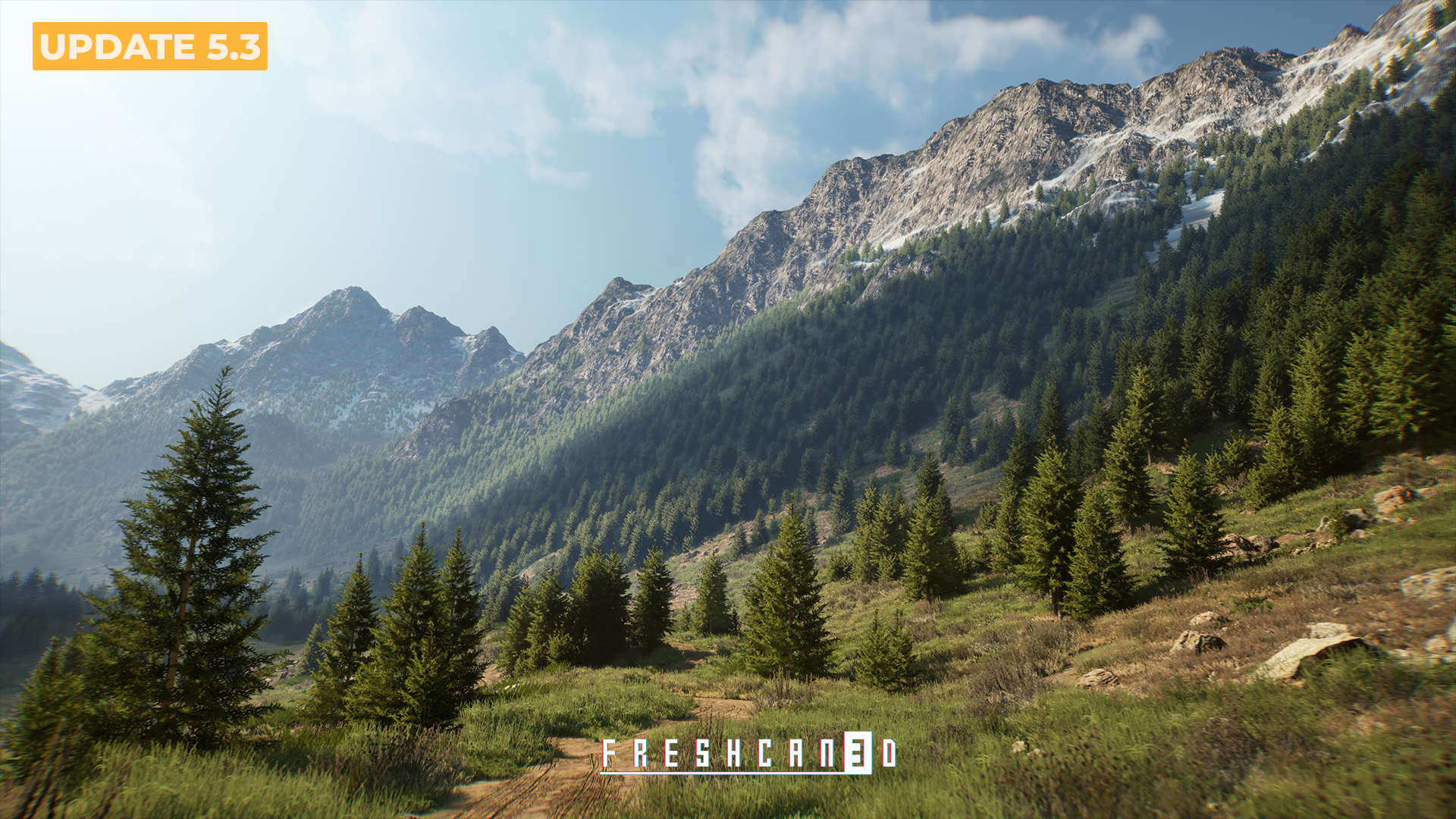 Mountain Grassland Landscape Environment ( Landscape , Mountain