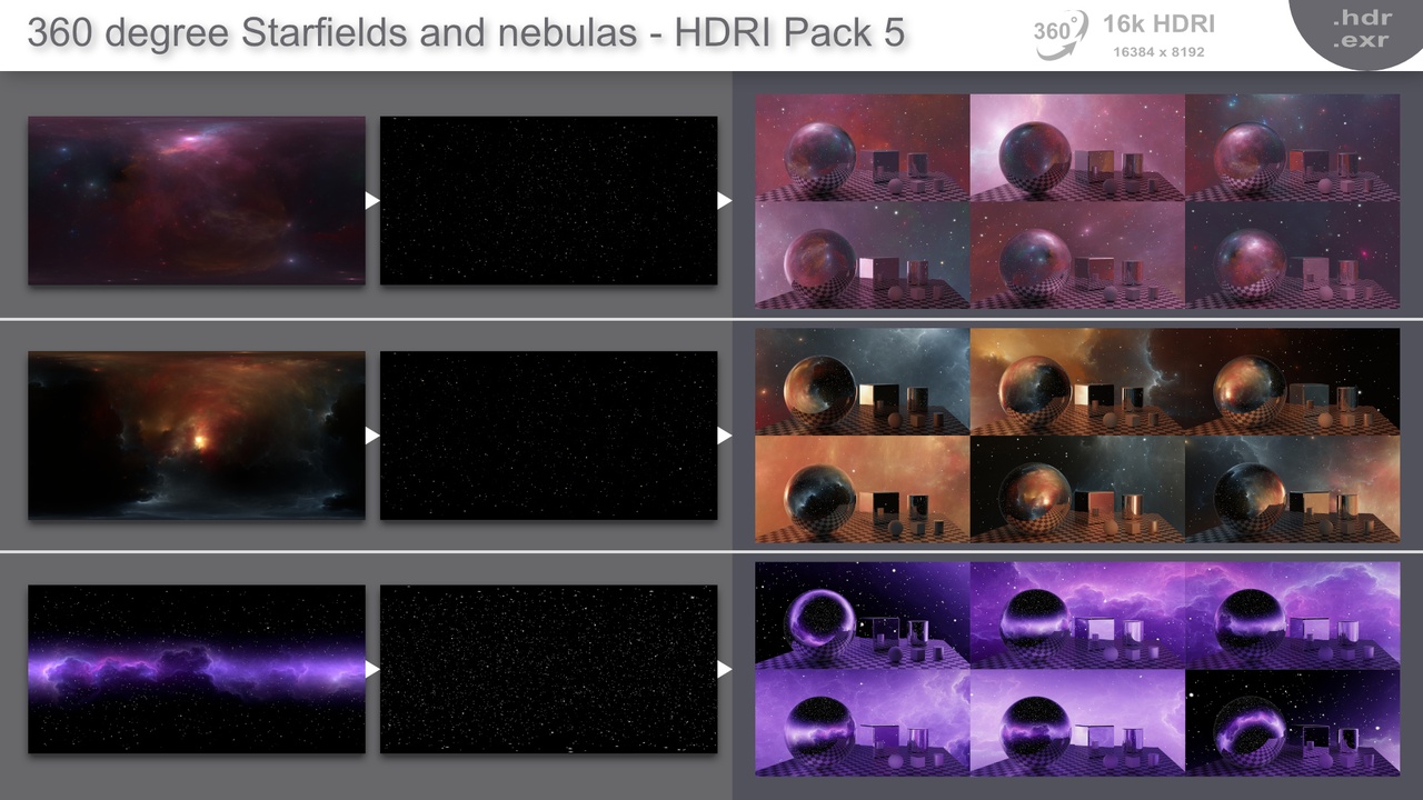 Media 1 for listing HDRI SpacePack 5