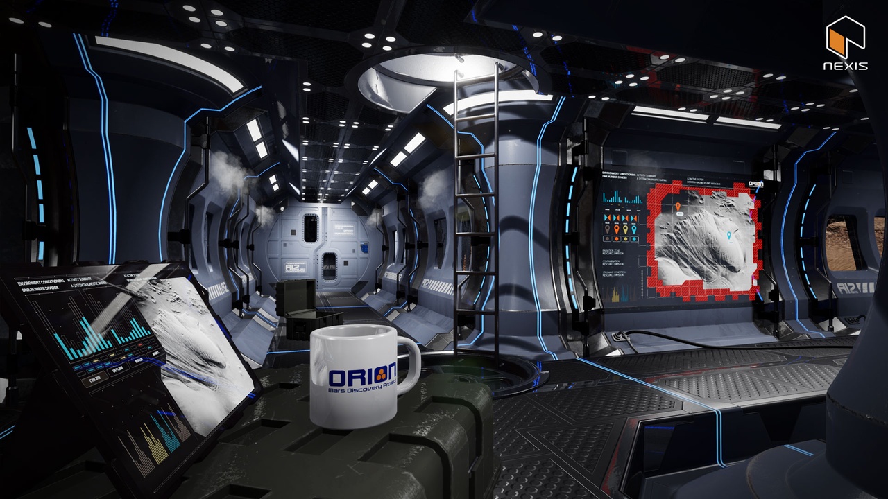 商品 Modular Sci Fi Orion Mars Corridors 的媒体 1