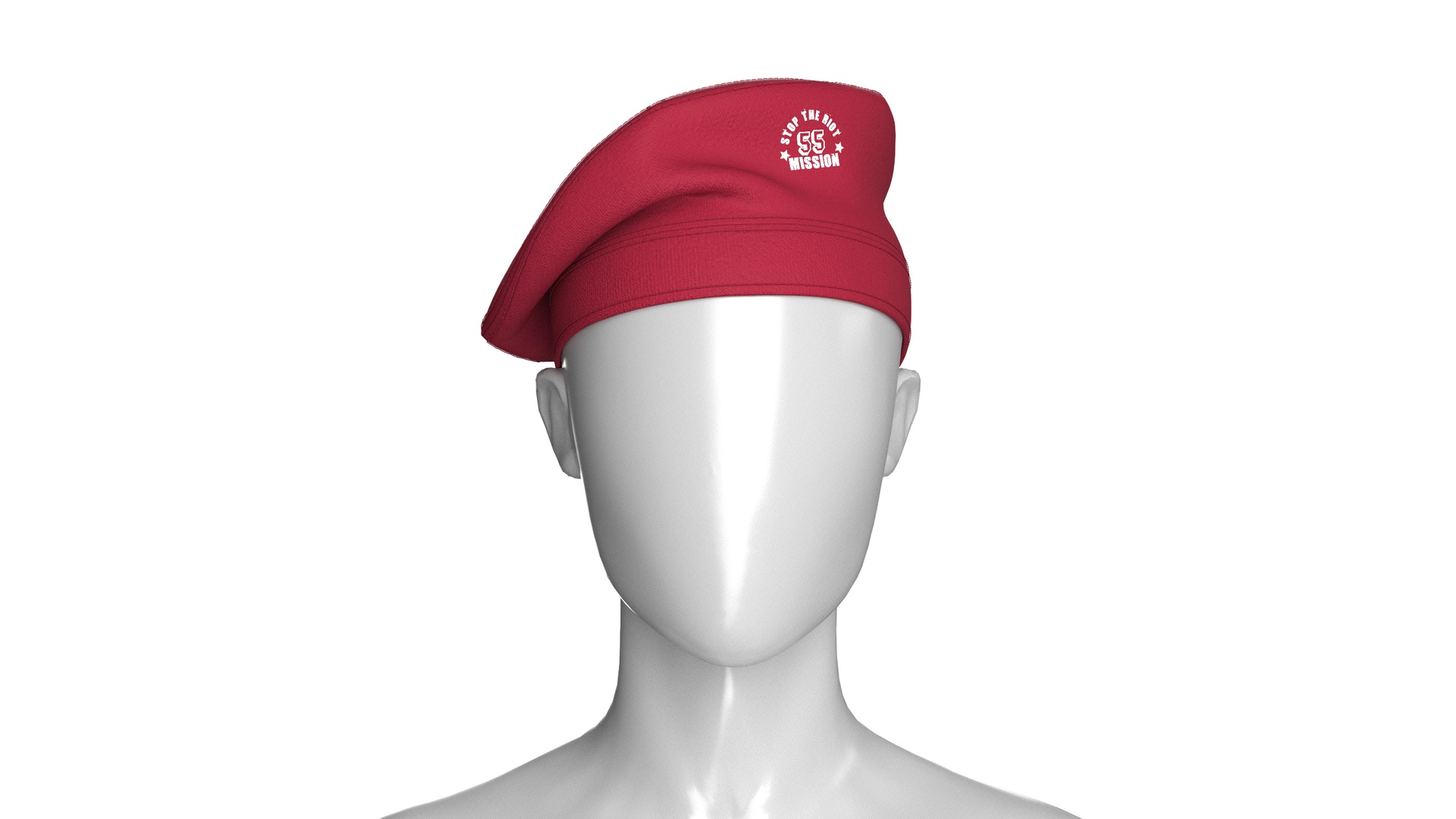 Media 1 for listing Girls Beret Cap | High Poly