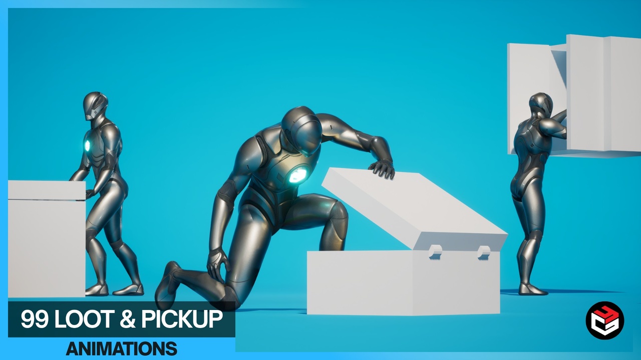 Media 1 for listing 99 Loot & Pickup Animations
