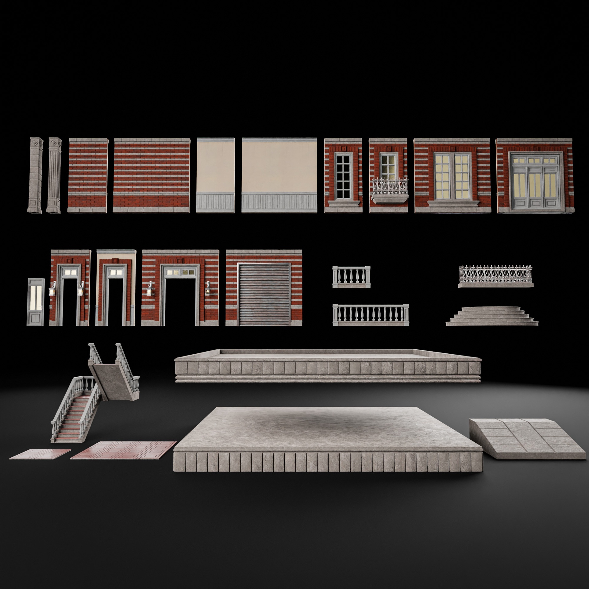 Media 1 for listing MODULAR WALL INTERIOR EXTERIOR KIT 04