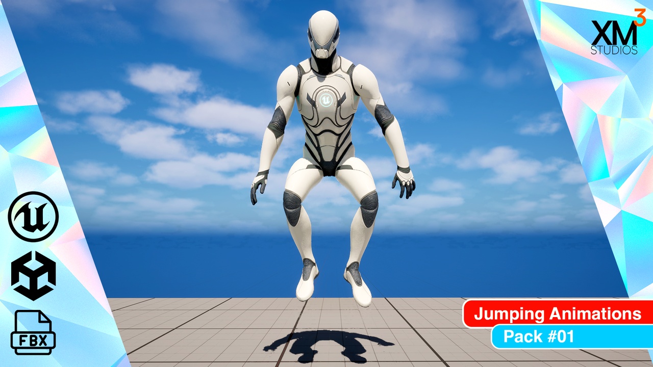 Media 1 for listing Jumping Animations Pack #01