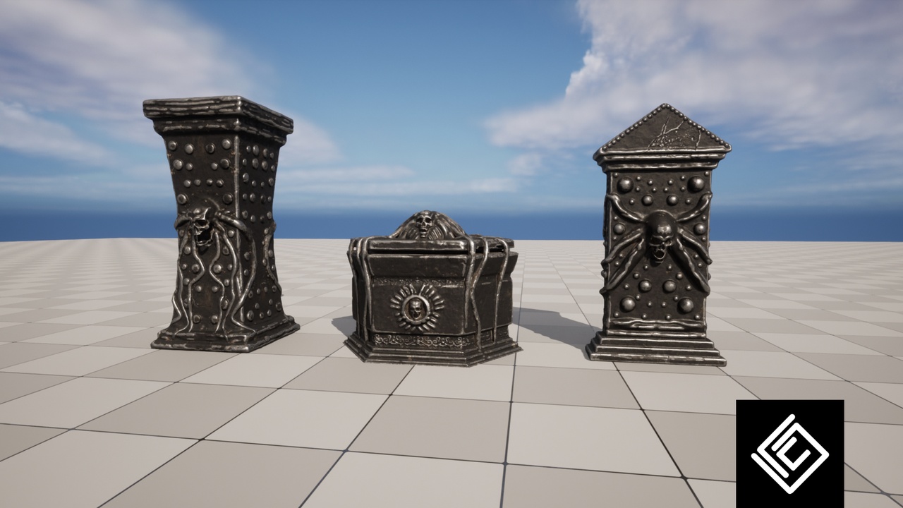 Media 1 for listing Grim, Gothic, Horror Altars
