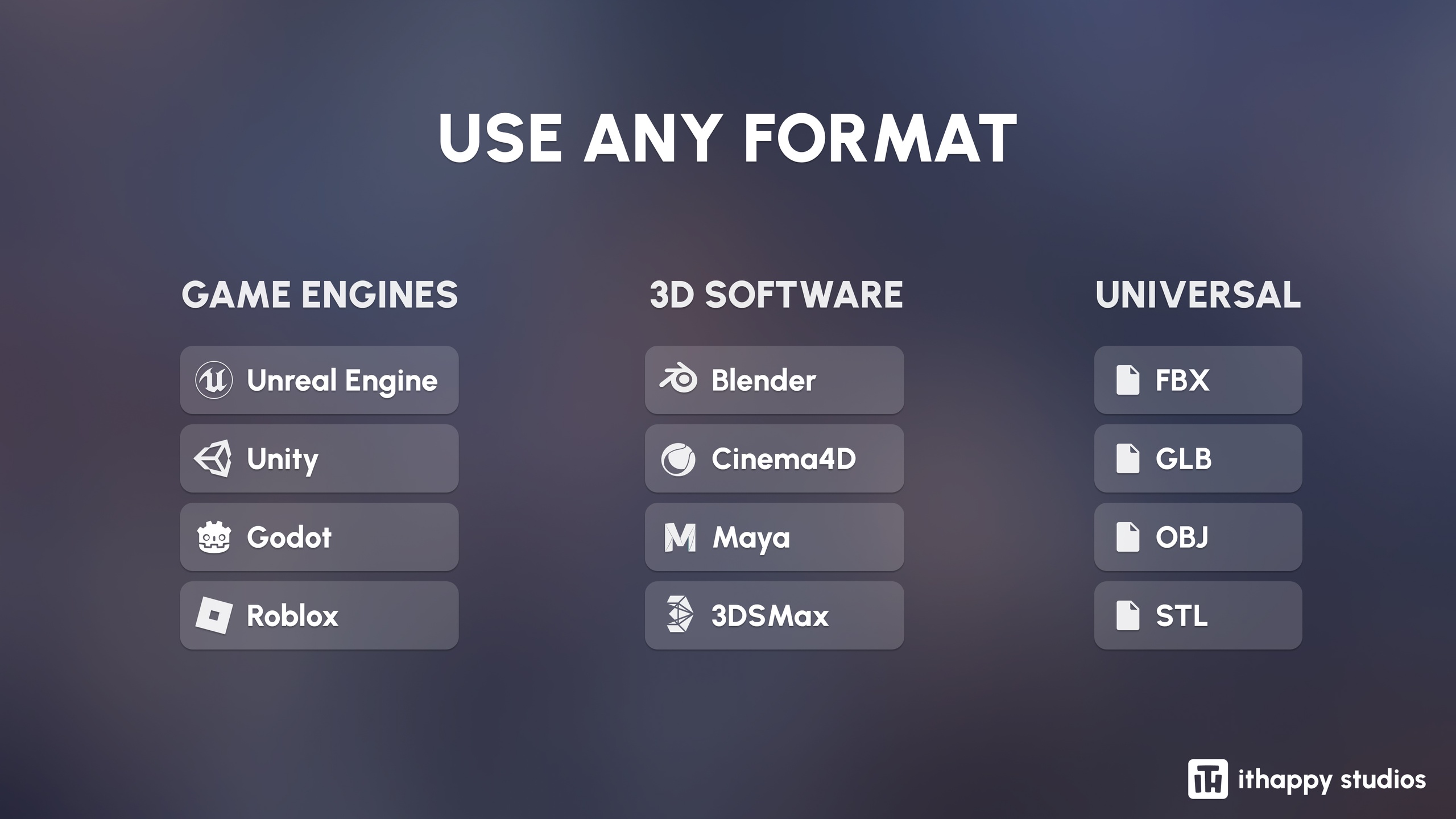 Media 1 for listing Animals - Low Poly Animated Pack