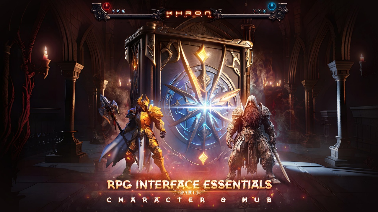 Media 1 for listing RPG Interface Essentials - Character & HUB