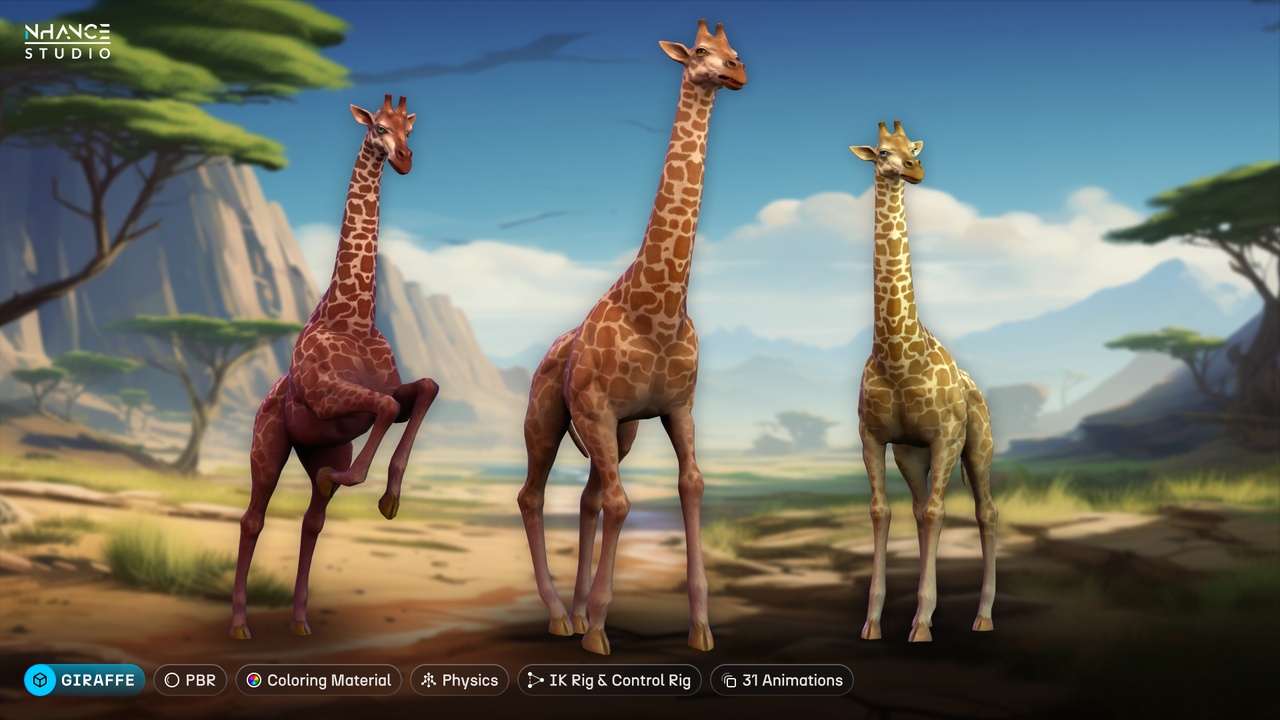 Media 1 for listing Stylized Giraffe