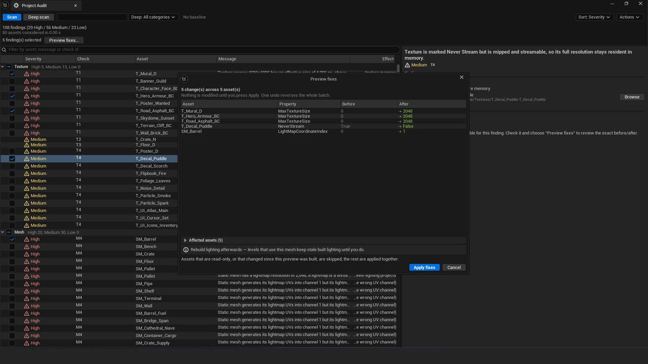 Media 1 for listing Project Audit + Safe Fixes