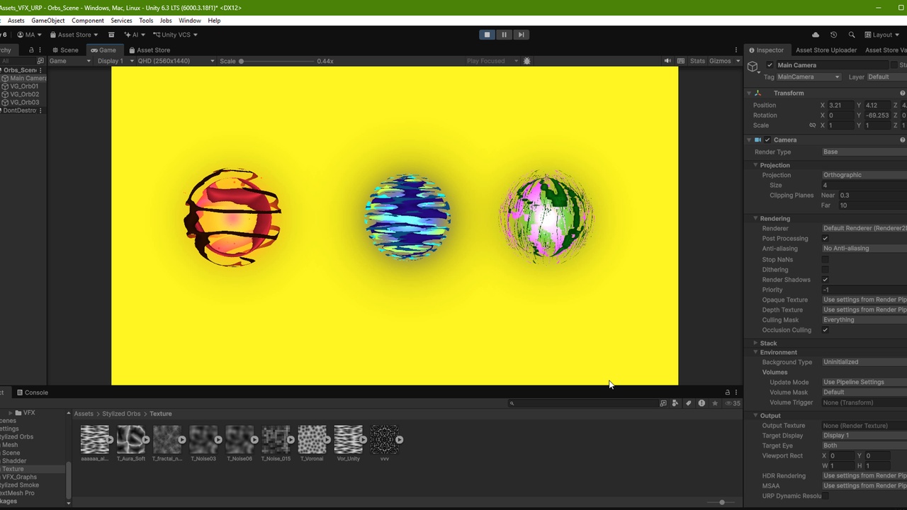 Media 1 for listing Stylized Orbs
