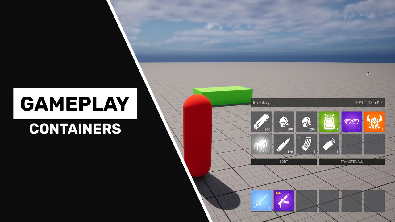 Media 1 for listing Gameplay Containers