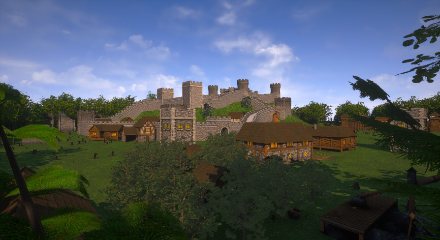 Medieval Castle - RTS and TopDown | Fab