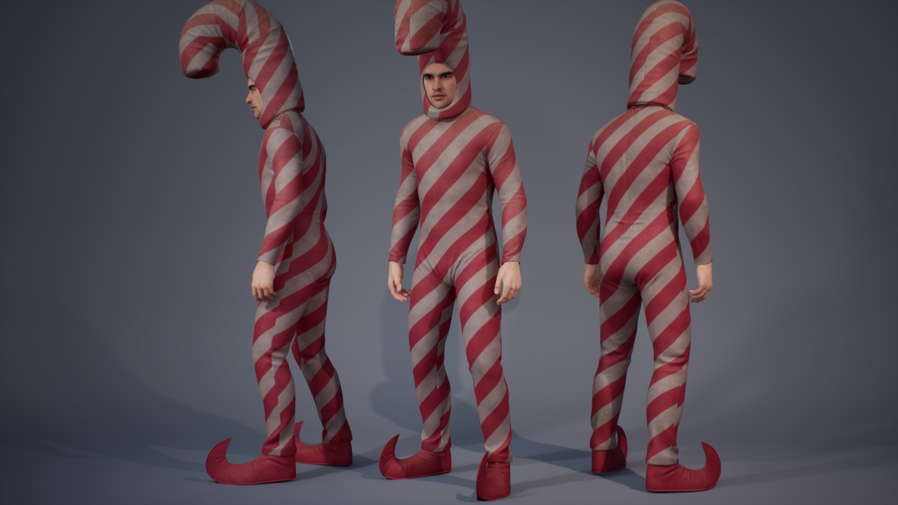 Media 1 for listing Christmas Character Costume Pack