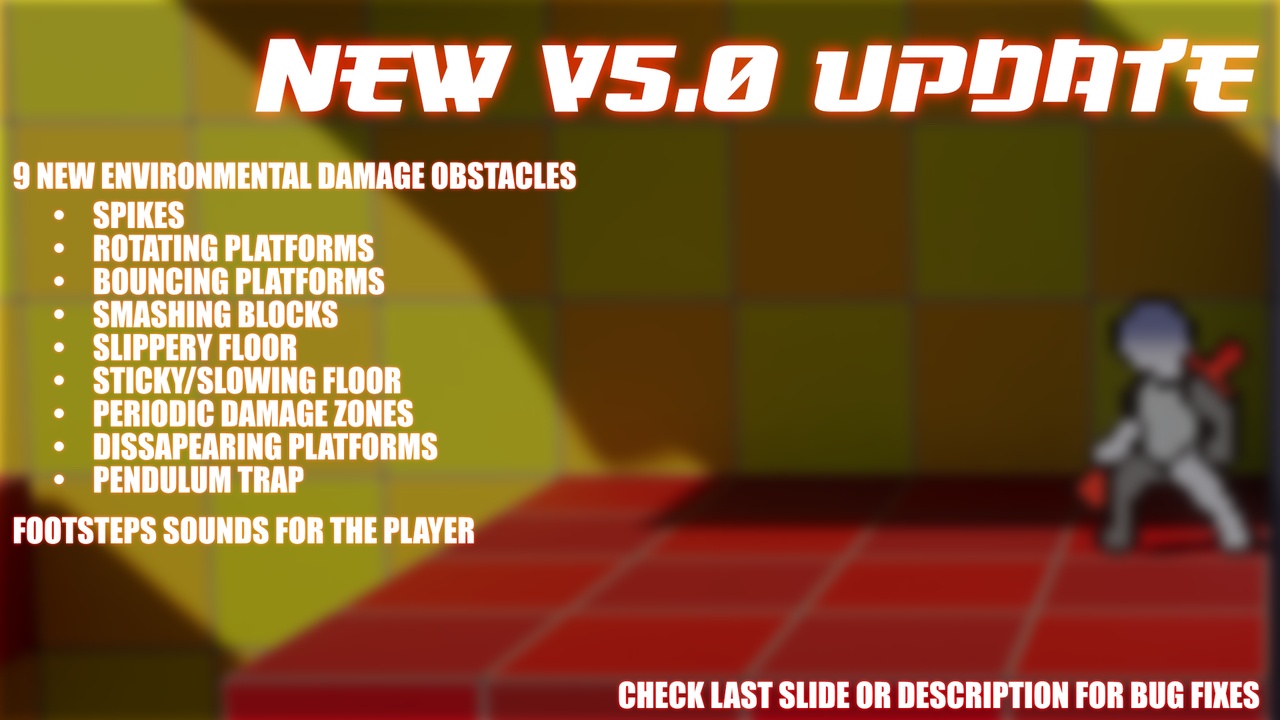 Media 1 for listing Platformer Template - 2.5D Kit