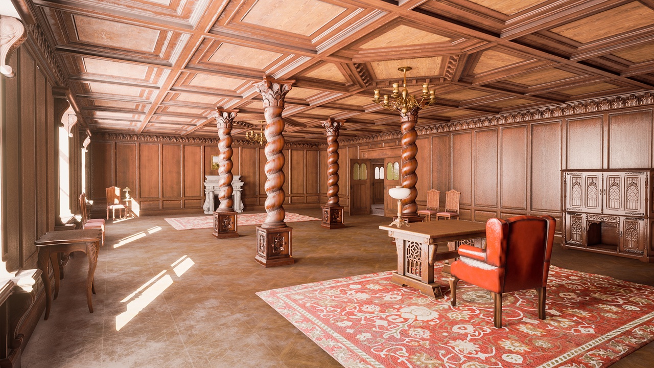 Modular Victorian Interior Mansion 제품 등록을 위한 미디어 1개