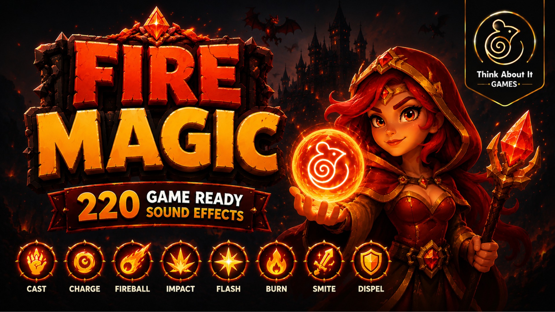 Fire Spell Sound Pack | Fab