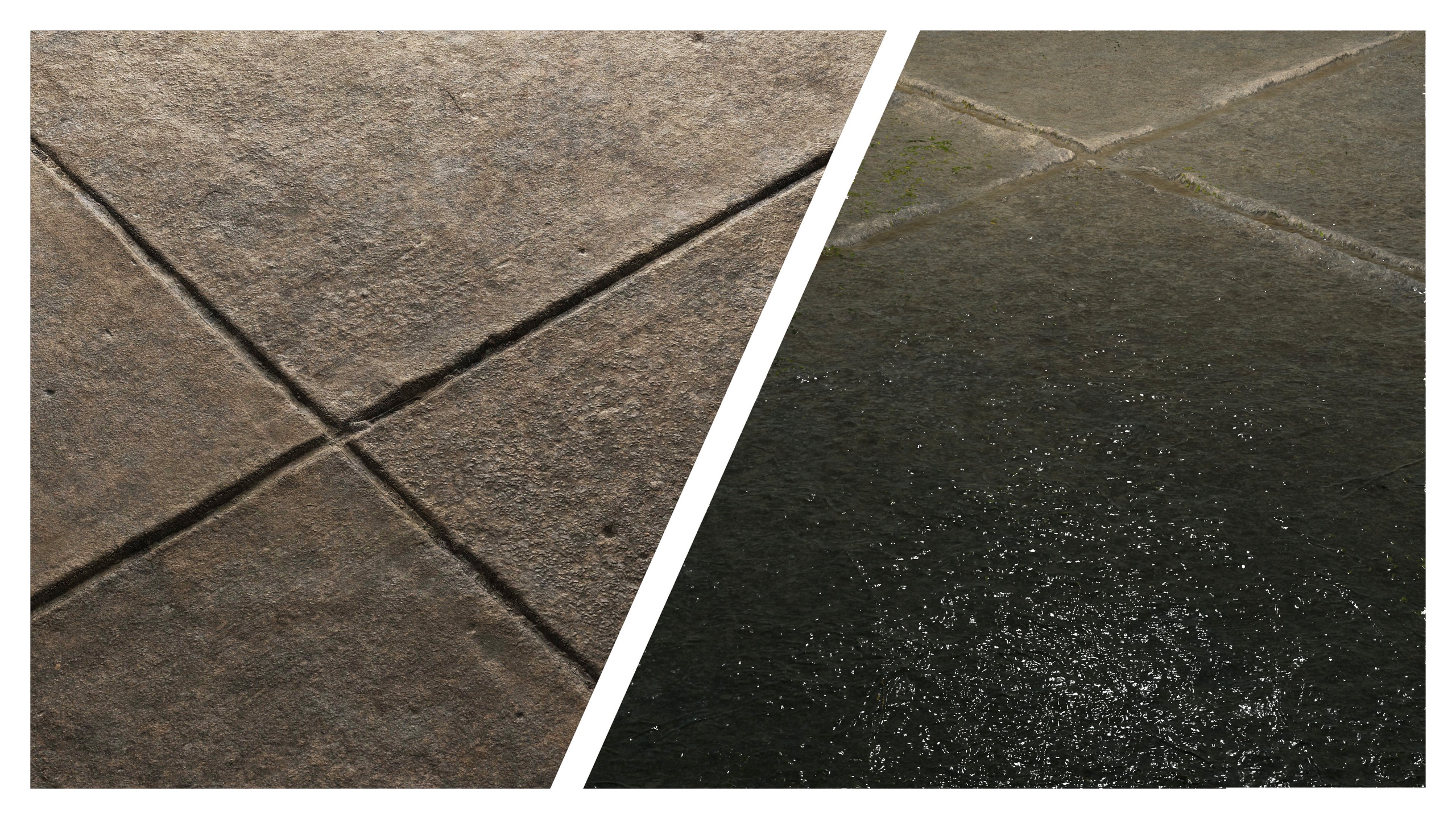 Media 1 for listing Flagstones 8K PBR Texture Combo