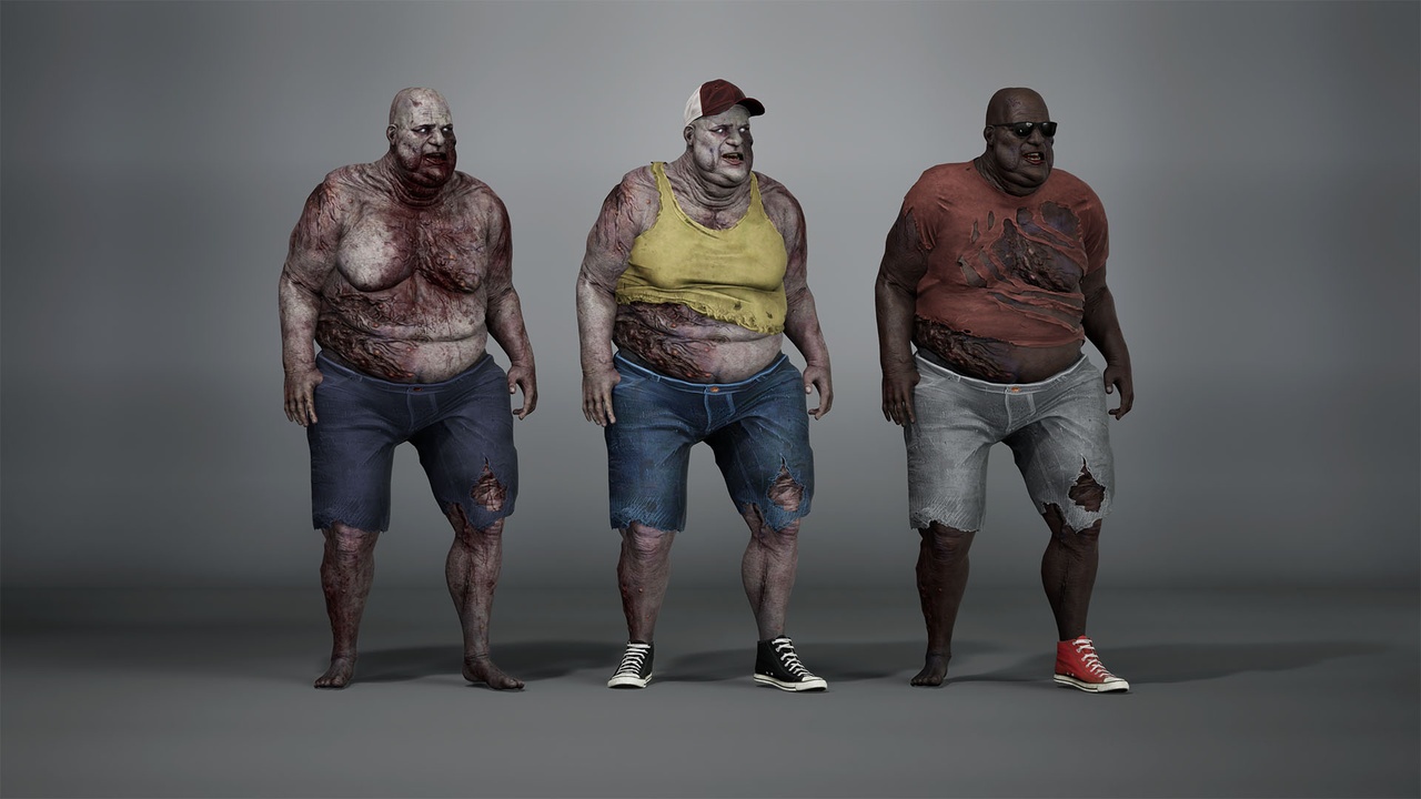 Media 1 for listing Fat Zombie Summer Clothes