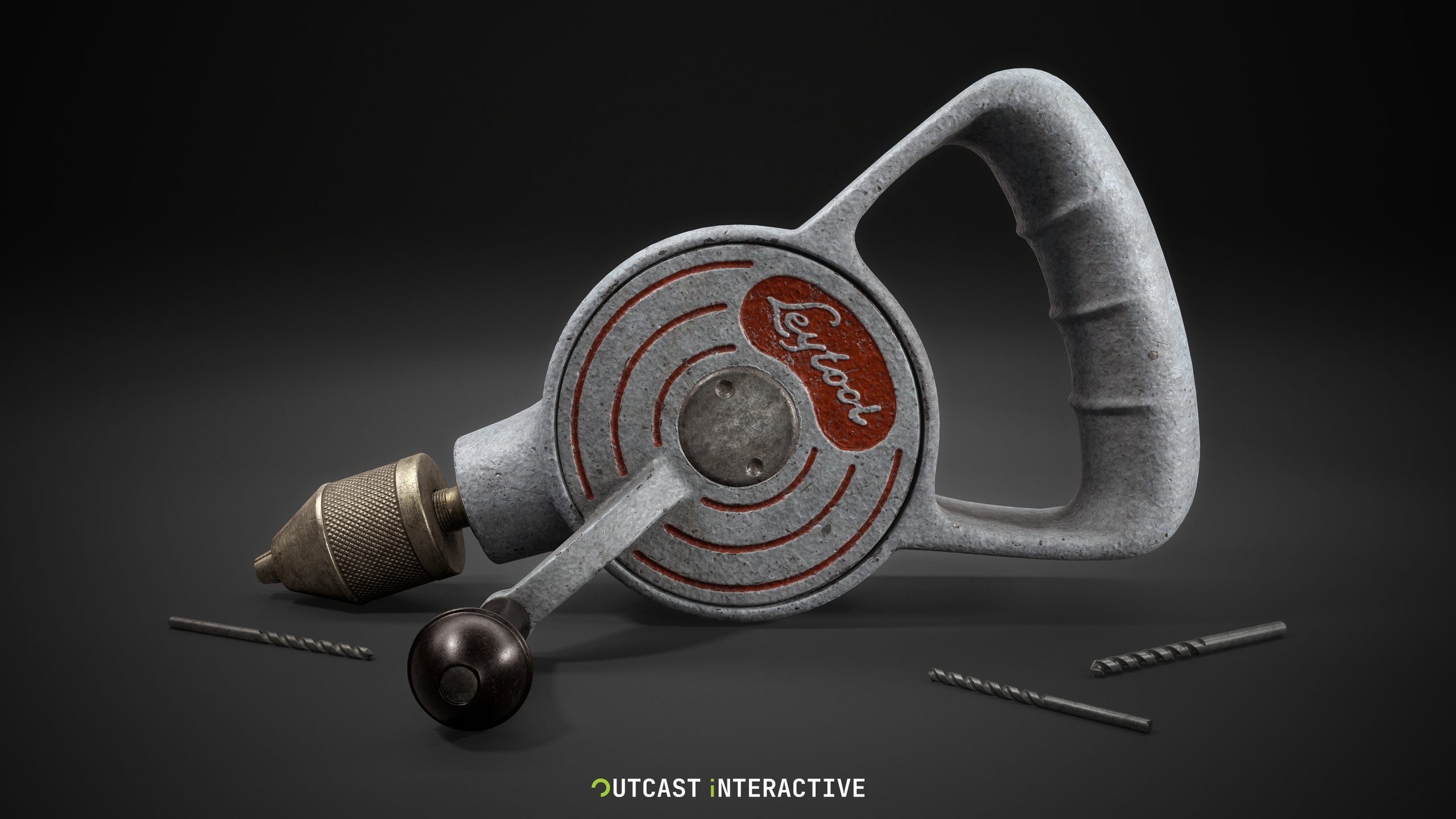 Media 1 for listing Hand Tool - Hand Drill 03 - PBR Game Ready